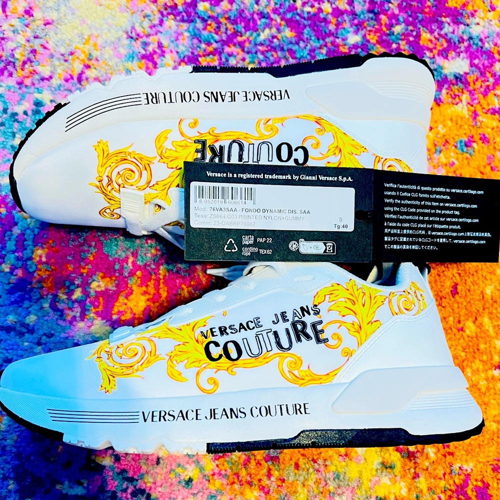 New Versace Jeans Couture
Dynamic twill sneakers - Picture 10 of 17